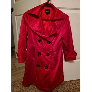 red XOXO peacoat dress jacket medium